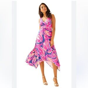 Lilly Pulitzer PLUME BLOOM Sloane Dress size XL